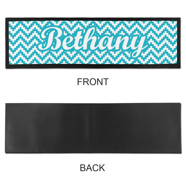 Pixelated Chevron Bar Mat - Large - APPROVAL