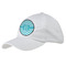 Pixelated Chevron Baseball Cap - White (Personalized)