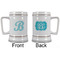 Pixelated Chevron Beer Stein - Approval