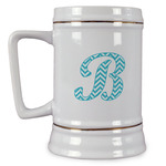 Pixelated Chevron Beer Stein (Personalized)