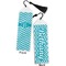 Pixelated Chevron Bookmark with tassel - Front and Back