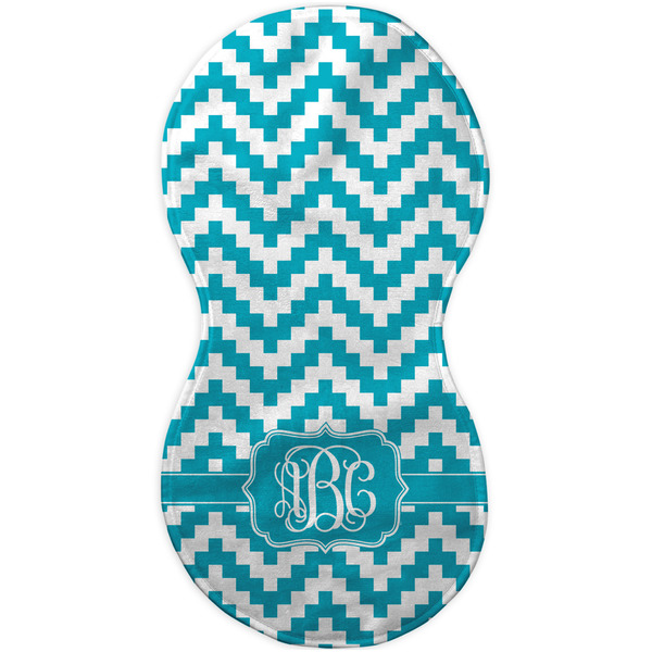 Pixelated Chevron Burp Peanut Shaped Flat