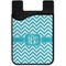Pixelated Chevron Cell Phone Credit Card Holder
