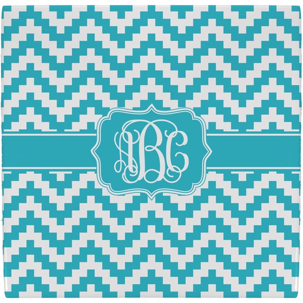 Custom Pixelated Chevron Ceramic Tile Hot Pad (Personalized)