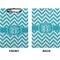 Pixelated Chevron Clipboard (Letter) (Front + Back)