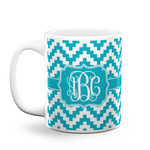 Pixelated Chevron Coffee Mug (Personalized)