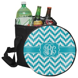 Pixelated Chevron Collapsible Cooler & Seat (Personalized)