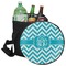 Pixelated Chevron Collapsible Personalized Cooler & Seat