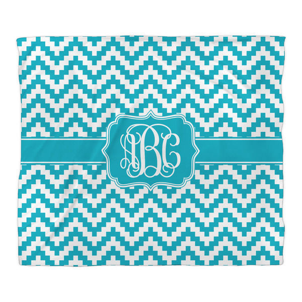 Pixelated Chevron Comforter - King - Front