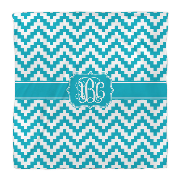 Pixelated Chevron Comforter - Queen - Front