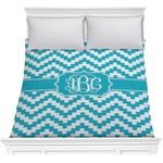 Pixelated Chevron Comforter - Full / Queen (Personalized)