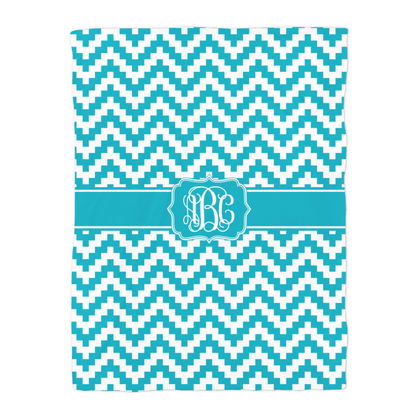 Pixelated Chevron Comforter - Twin - Front