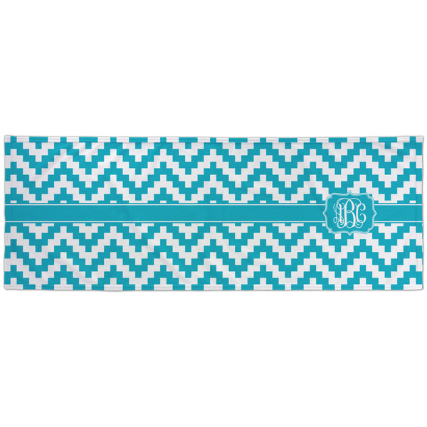 Pixelated Chevron Cooling Towel- Approval