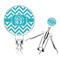 Pixelated Chevron Corkscrew (Personalized)