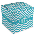 Pixelated Chevron Cube Favor Gift Boxes (Personalized)