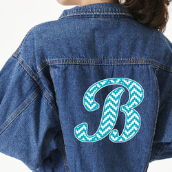 Pixelated Chevron Large Custom Shape Patch - 2XL (Personalized)