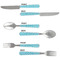 Pixelated Chevron Cutlery Set - APPROVAL