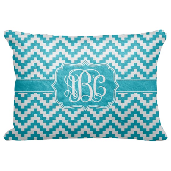 Custom Pixelated Chevron Decorative Baby Pillowcase - 16"x12" (Personalized)