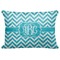 Pixelated Chevron Decorative Baby Pillowcase - 16"x12" (Personalized)