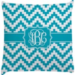 Pixelated Chevron Decorative Pillow Case (Personalized)