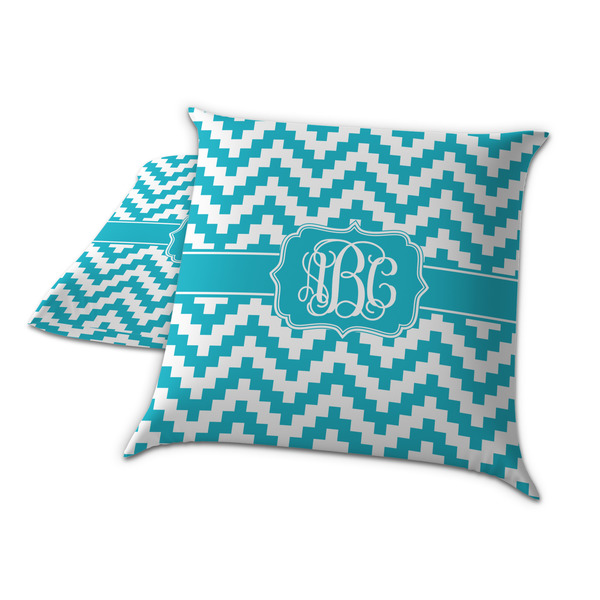 Pixelated Chevron Decorative Pillow Case - TWO