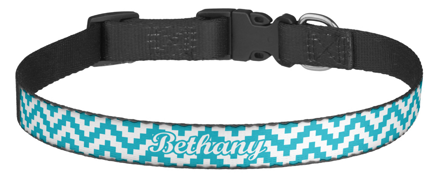 chevron dog collar