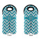 Pixelated Chevron Double Wine Tote - APPROVAL (new)