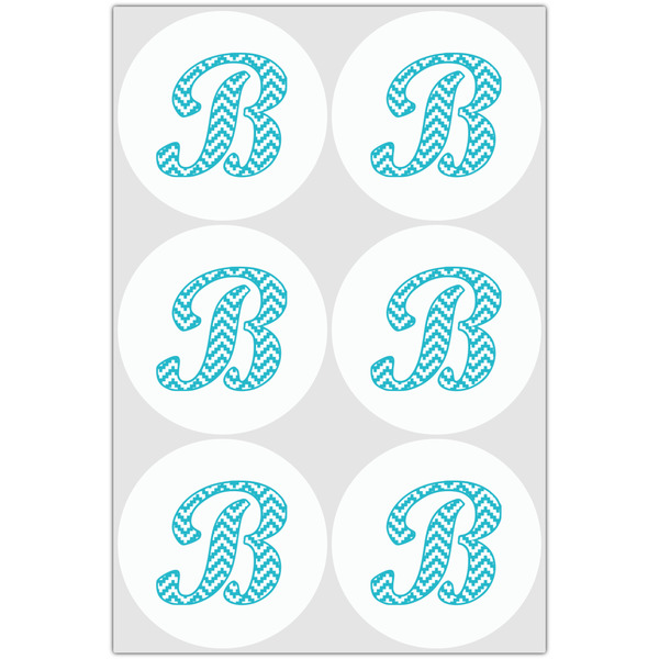 Pixelated Chevron Drink Topper - Large - Set of 6