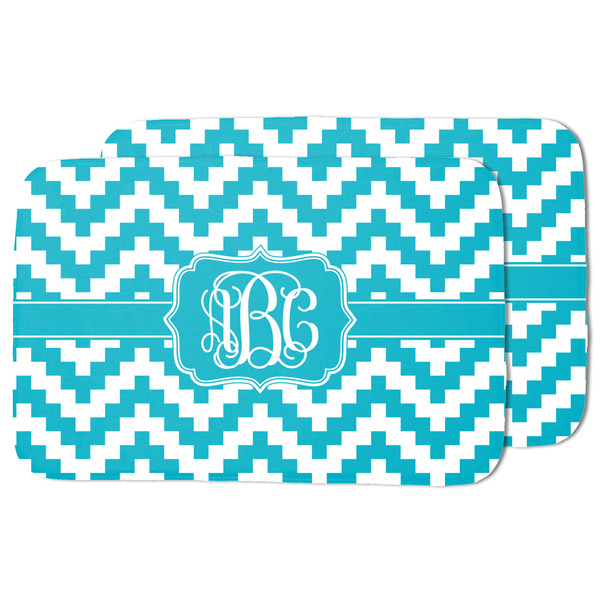 Pixelated Chevron Drying Dish Mat - MAIN