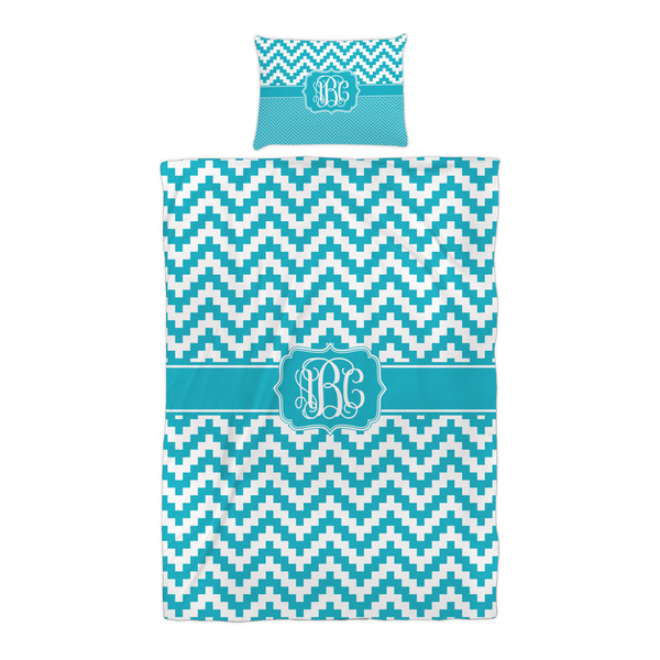 Pixelated Chevron Duvet Cover Set - Twin XL - Alt Approval