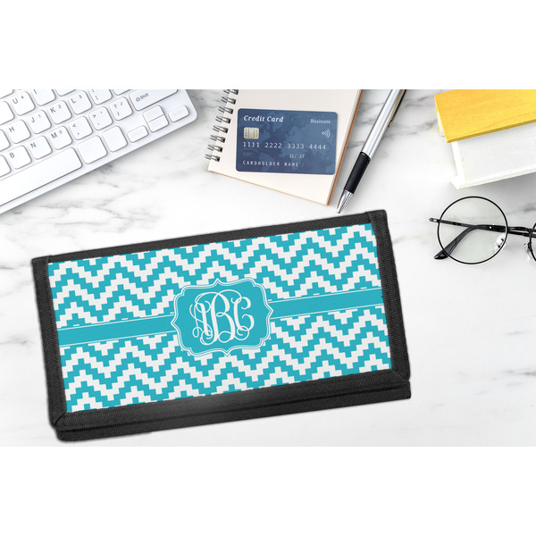 Pixelated Chevron DyeTrans Checkbook Cover - LIFESTYLE