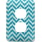 Pixelated Chevron Electric Outlet Plate