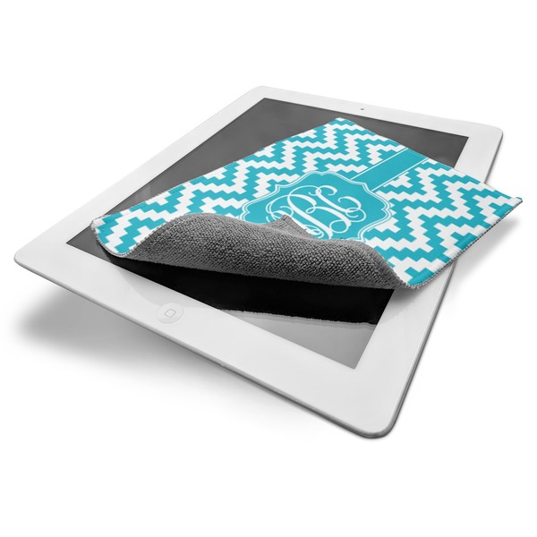 Pixelated Chevron Electronic Screen Wipe - iPad