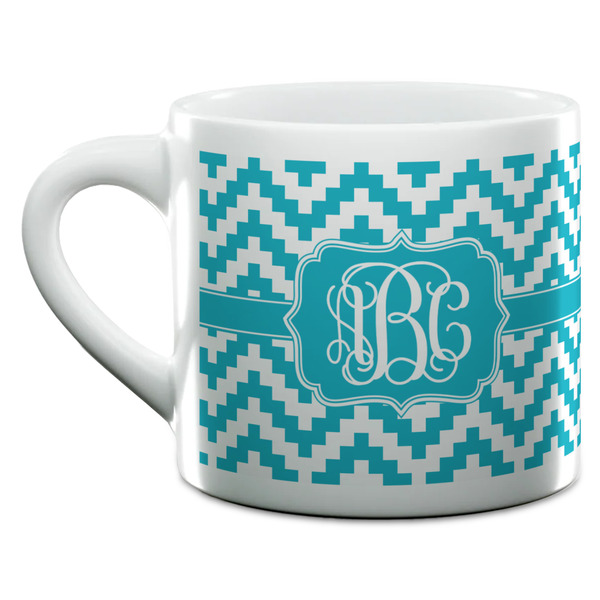 Pixelated Chevron Espresso Cup - 6oz (Double Shot) (MAIN)