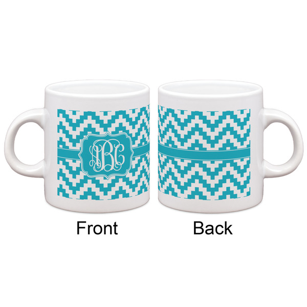 Pixelated Chevron Espresso Cup - Apvl