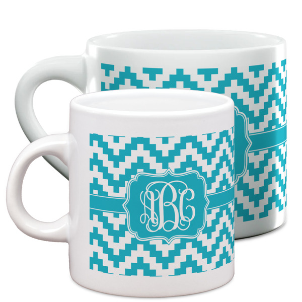 Pixelated Chevron Espresso Mugs - Main Parent