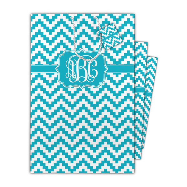 Pixelated Chevron Gift Bags - Parent/Main