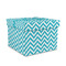 Pixelated Chevron Gift Box with Lid - Canvas Wrapped - Medium (Personalized)