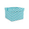 Pixelated Chevron Gift Boxes with Lid - Canvas Wrapped - Small - Front/Main