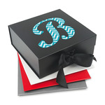 Pixelated Chevron Gift Box with Magnetic Lid (Personalized)