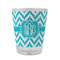 Pixelated Chevron Glass Shot Glass - 1.5 oz - Single (Personalized)
