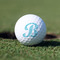 Pixelated Chevron Golf Ball - Branded - Front Alt