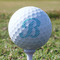 Pixelated Chevron Golf Ball - Branded - Tee