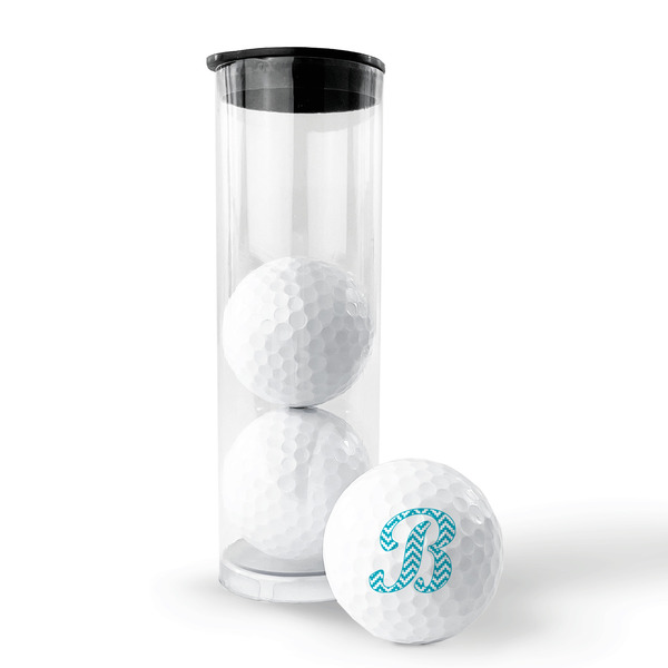 Pixelated Chevron Golf Balls - Generic - Set of 3 - PACKAGING