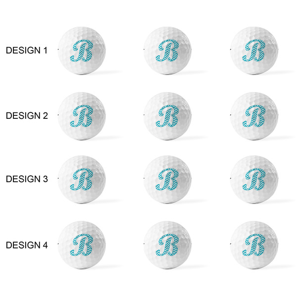 Pixelated Chevron Golf Balls - Titleist - Set of 12 - APPROVAL