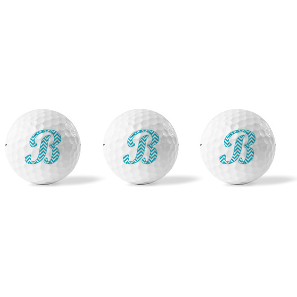 Pixelated Chevron Golf Balls - Titleist - Set of 3 - APPROVAL