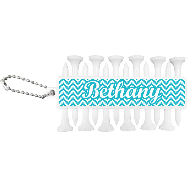 Pixelated Chevron Golf Buddy