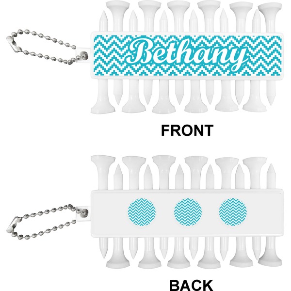 Pixelated Chevron Golf Buddy (Approval)