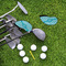 Pixelated Chevron Golf Club Covers - LIFESTYLE