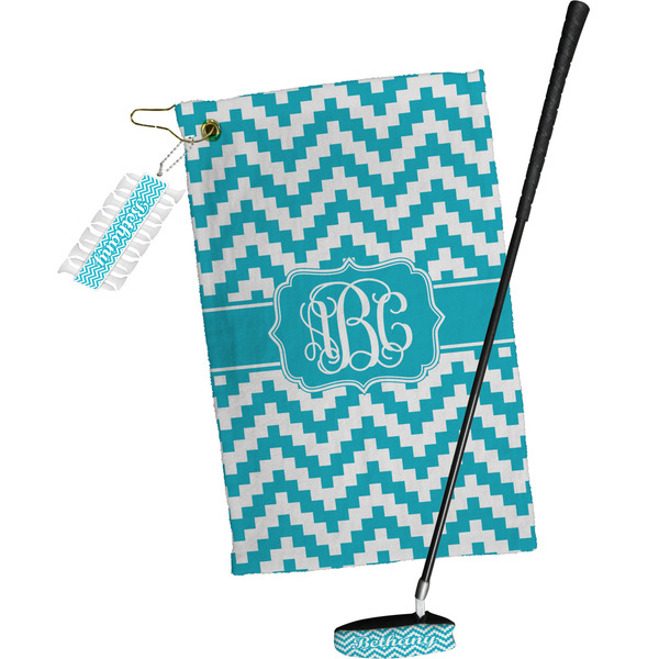 Pixelated Chevron Golf Gift Kit (Full Print)